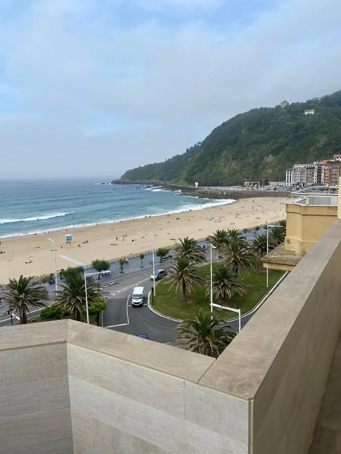 Brisasvtsansebastian In Zurriola Beach, Penthouse, Sea Views San Sebastian Apartment
