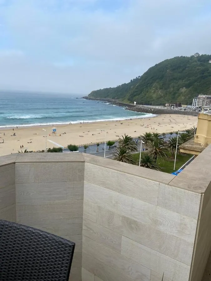 Lägenhet Brisasvtsansebastian In Zurriola Beach, Penthouse, Sea Views San Sebastián